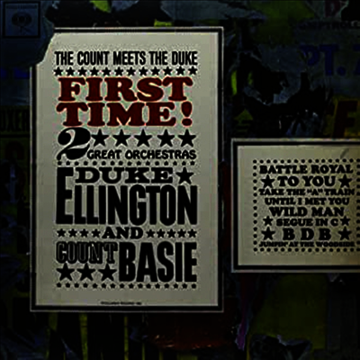 Duke Ellington & Count Basie — First Time! The Count Meets The Duke 앨범 커버