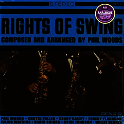 Phil Woods — Rights Of Swing 앨범 커버
