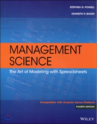 Management Science: The Art of Modeling with Spreadsheets