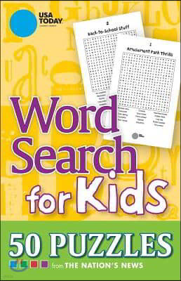 USA Today Word Search for Kids: 50 Puzzles