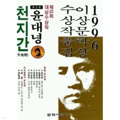 천지간 - 1996년 제20회 이상문학상 작품집