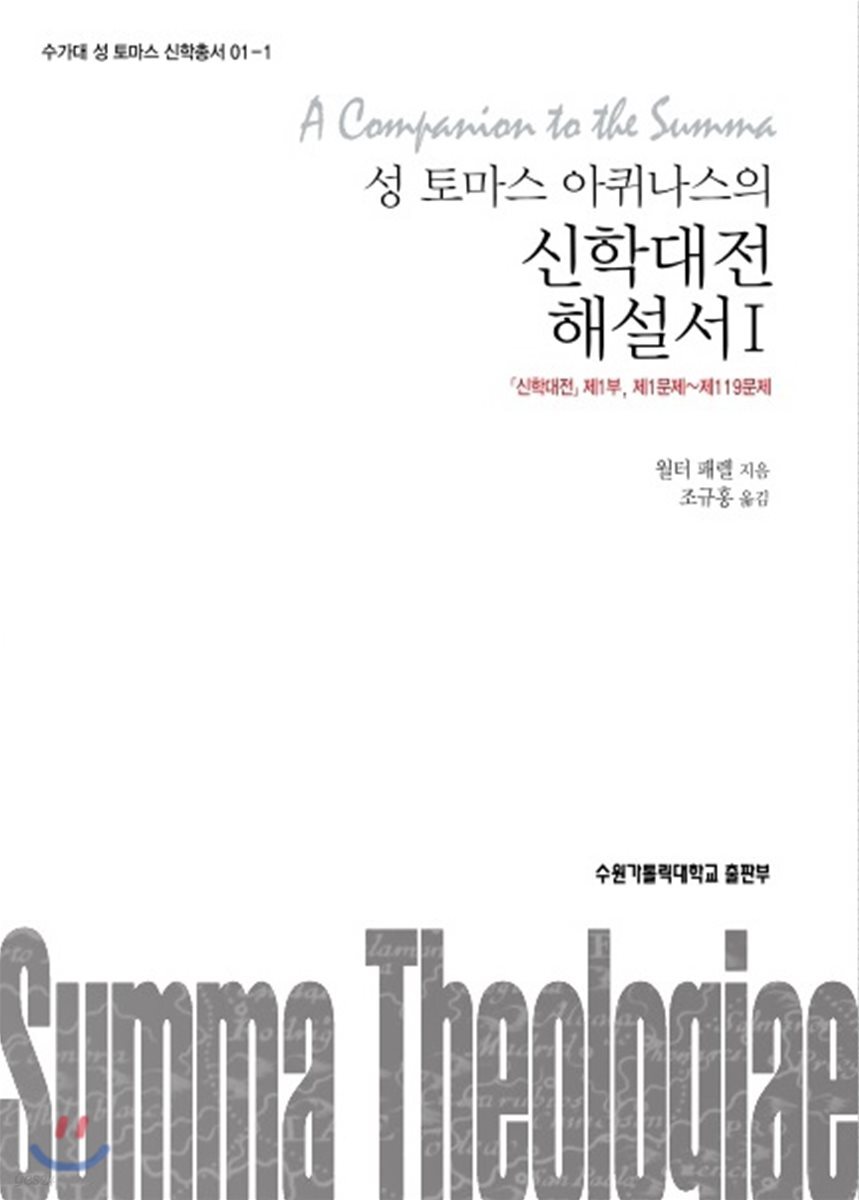 성 토마스 아퀴나스의 신학대전 해설서 1