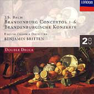 바흐 : 브란덴부르크 협주곡 1-6번 (J.S. Bach : Brandenburg Concertos Nos.1-6 BWV1046 - 1051) (2CD) - Neville Marriner