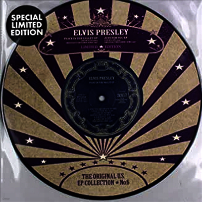 Elvis Presley — Original U.S. EP Collection 6 (10" Picture Disc) 앨범 커버