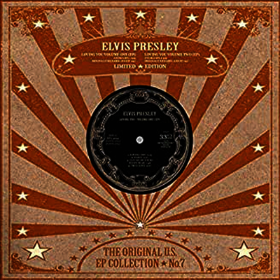 Elvis Presley — Loving You (10" EP) 앨범 커버