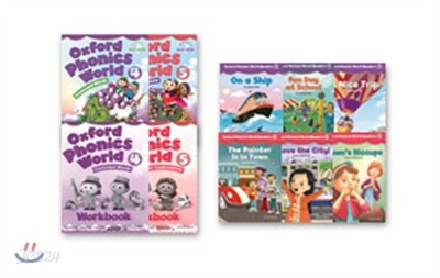 Oxford Phonics World Level 4~5  10종 세트