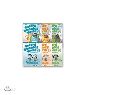 Oxford Phonics World Level 1~3  6종 세트
