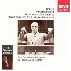 [미개봉] Sir Thomas Beecham / Delius : Violin Concerto etc. (수입/미개봉/CDM7640542)