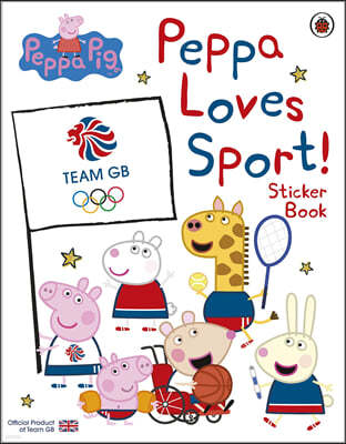 The Peppa Pig: Peppa Loves Sport! Sticker Book