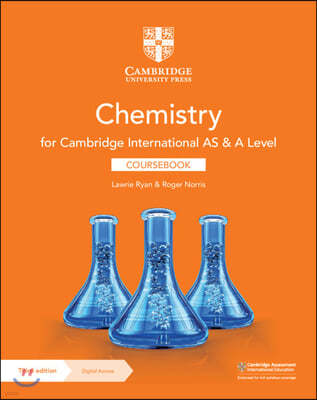 Cambridge International as & a Level Chemistry Coursebook with Digital Access (2 Years)