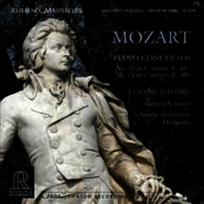 Eugene Istomin,Gerard Schwarz — 모차르트: 피아노 협주곡 21, 24번 (Mozart: Piano Concerto No.21 & 24) (Super Analog) - Eugene Istomin 앨범 커버