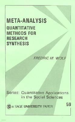 Meta-Analysis: Quantitative Methods for Research Synthesis