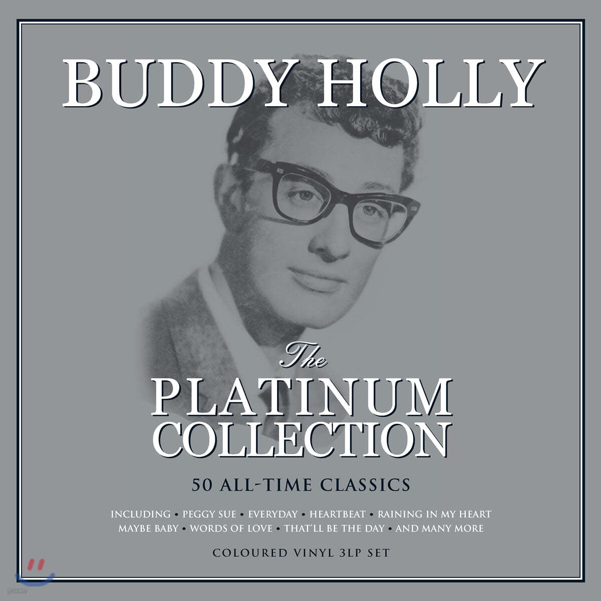 Buddy Holly (버디 홀리) - The Platinum Collection [화이트 컬러 3LP]