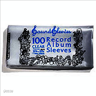 Bags Unlimited - SLP4 Poly Album Sleeve-100 Count(Fits over 12" LP Jacket)(LP커버)