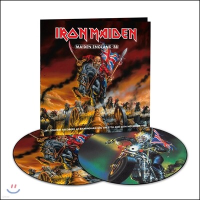 Iron Maiden — Maiden England (Picture Disc Limited Edition) 앨범 커버