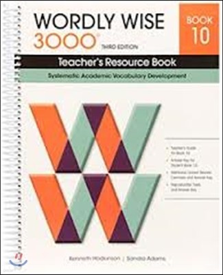 Wordly Wise 3000 Teacher's Resource Book 10
