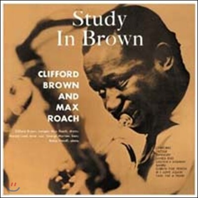 Clifford Brown & Max Roach Quintet — Study In Brown 앨범 커버
