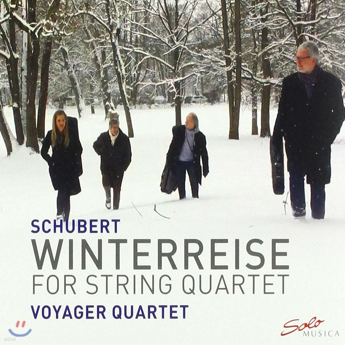 Voyager Quartet 슈베르트: 현악사중주로 편곡한 겨울 나그네 (Schubert: Winterreise for String Quartet)