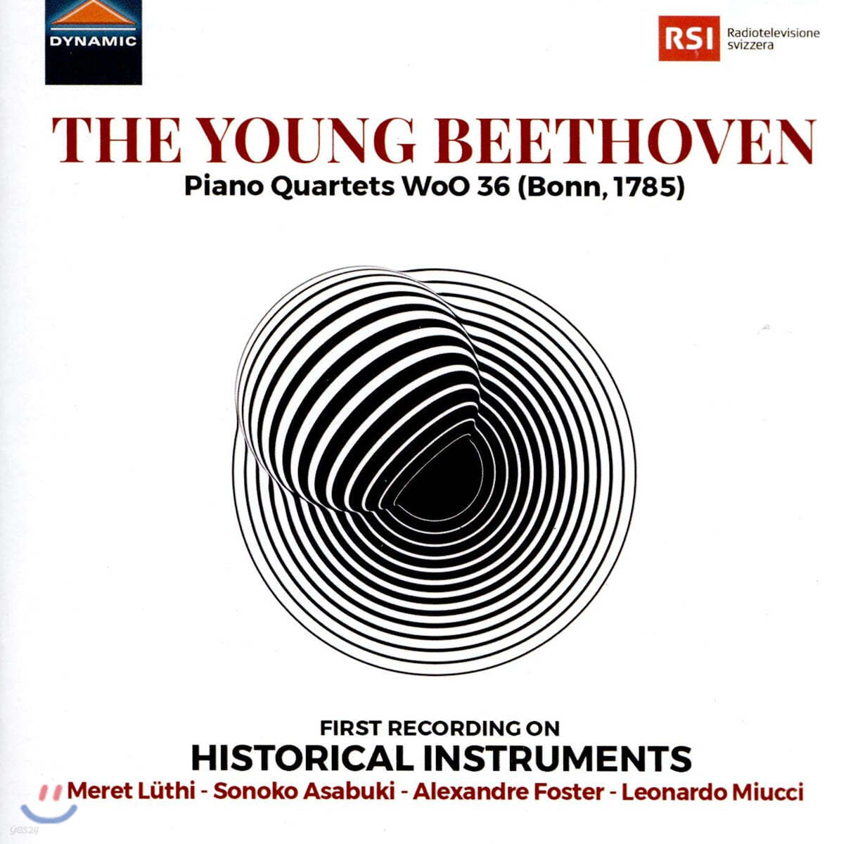 Leonardo Miucci 베토벤: 피아노 사중주 1-3번 (Beethoven: Piano Quartets WoO 36)