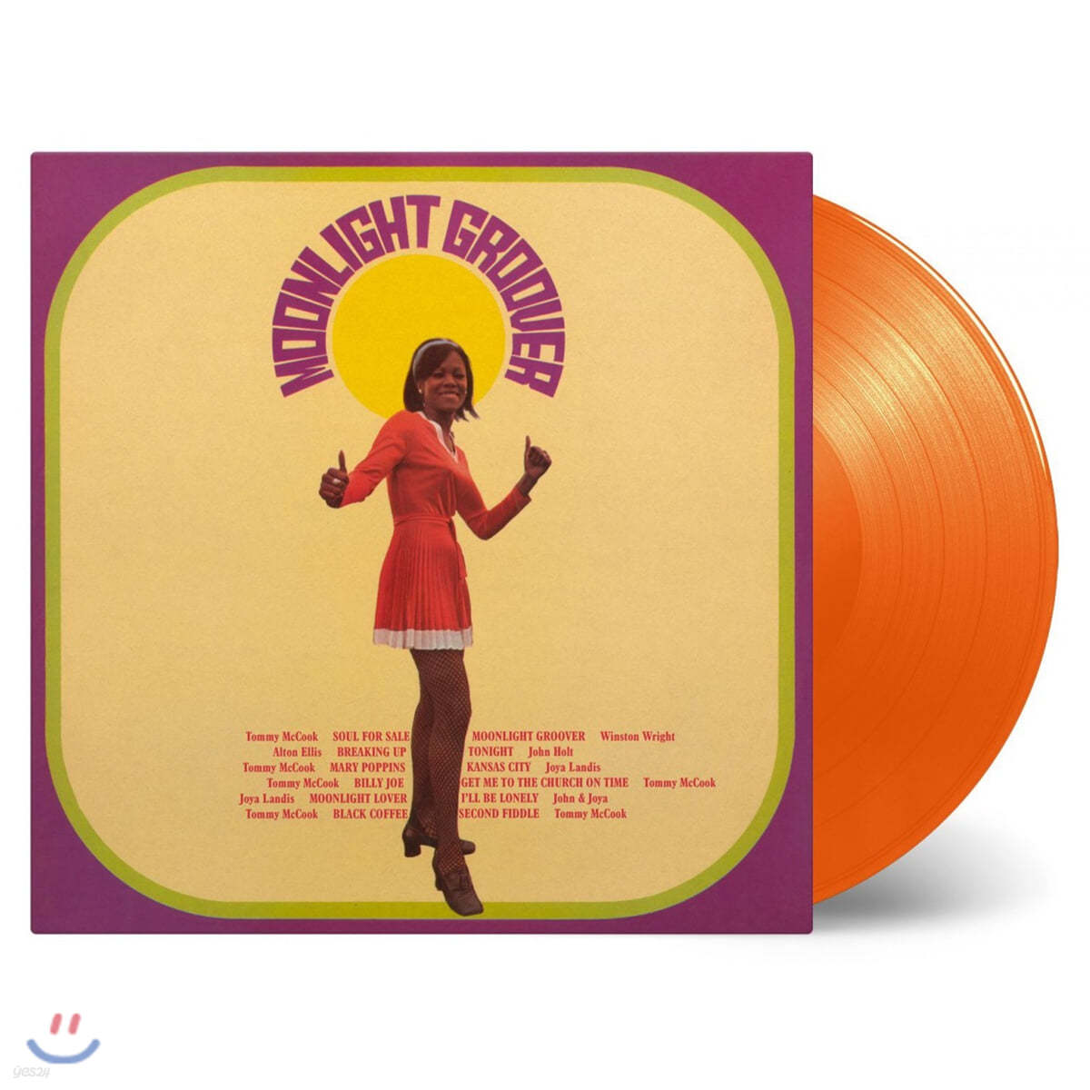 1960-70년대 자메이카 사운드 모음집 (Moonlight Groover) [오렌지 컬러 LP]