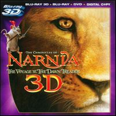The Chronicles of Narnia: The Voyage of the Dawn Treader (Ͼ  :  ȣ ) (ѱ۹ڸ)(Blu-ray 3D+DVD+Digital Copy) (2010)