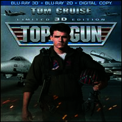 Top Gun (탑 건) (한글무자막)(Two-Disc Combo: Blu-ray 3D+Blu-ray+Digital Copy) (1986)