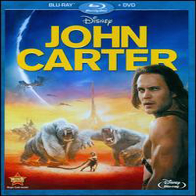 John Carter ( ī : ټ  ) (ѱ۹ڸ)(Two-Disc Blu-ray+DVD Combo) (2012)