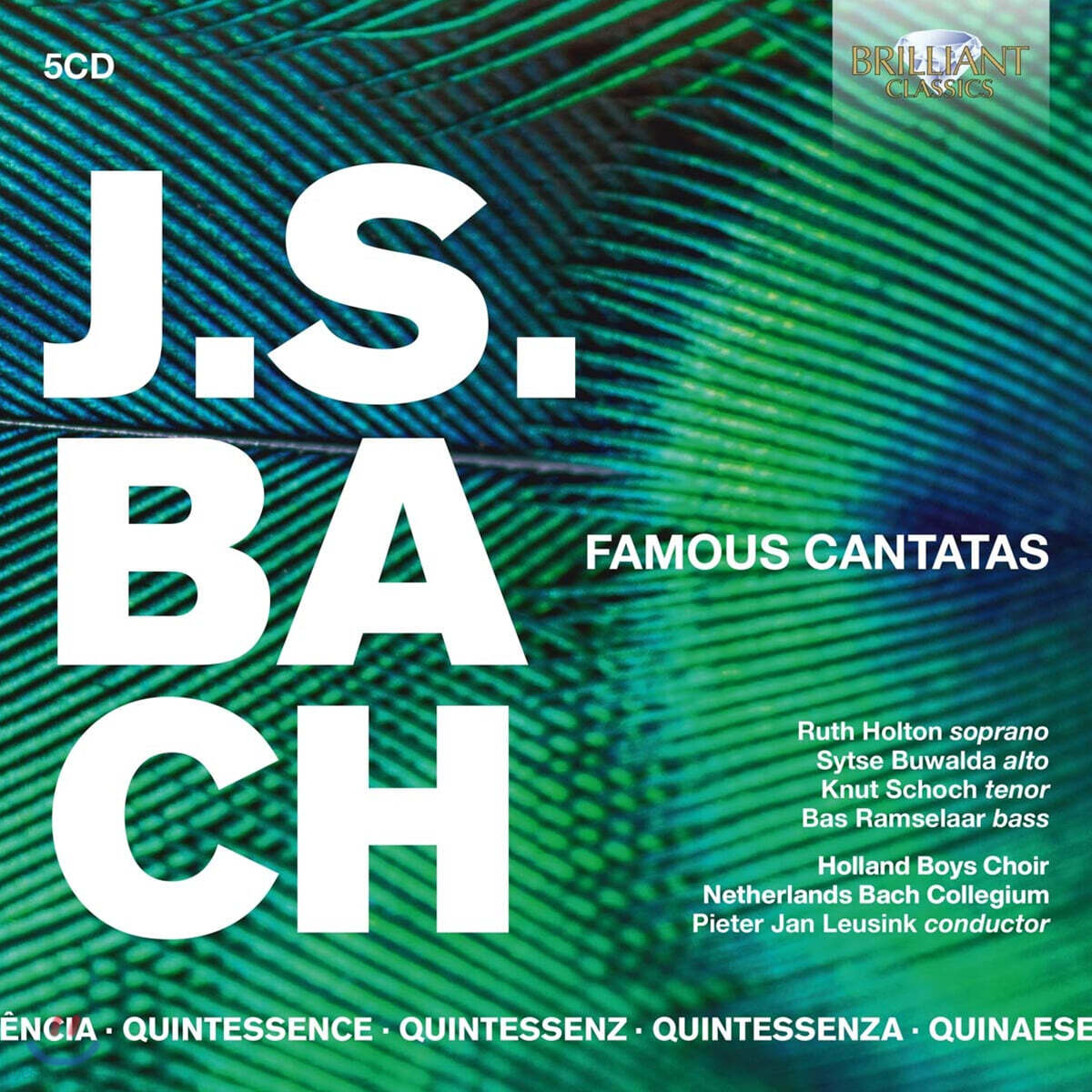 Pieter Jan Leusink 바흐: 칸타타 19곡 모음집 (Bach: Famous Cantatas)