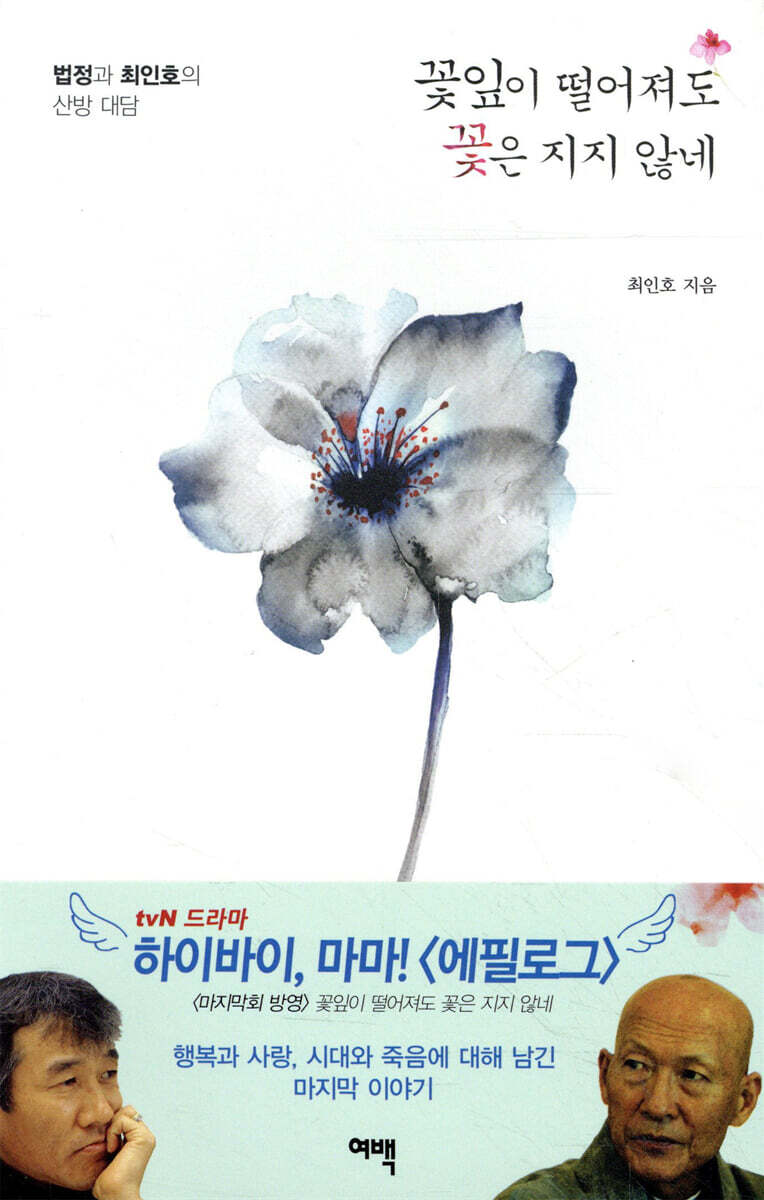 꽃잎이 떨어져도 꽃은 지지 않네