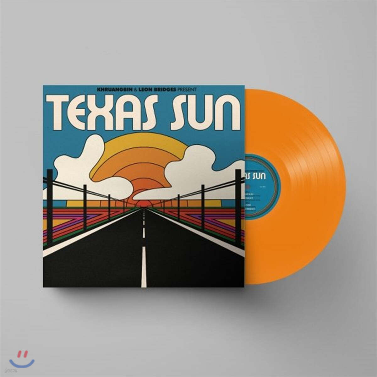 Khruangbin &amp; Leon Bridges (크루앙빈 &amp; 리온 브릿지스) - Texas Sun (EP) [투명 오렌지 컬러 LP]
