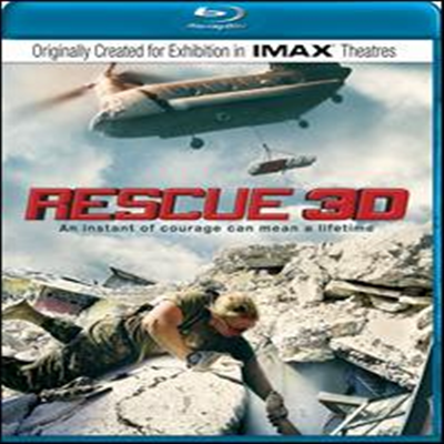 IMAX 3D: Rescue () (ѱ۹ڸ)(Blu-ray 3D) (2010)