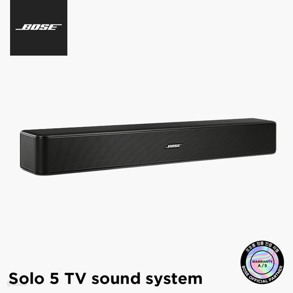 [BOSE] 보스 정품 Solo 5 사운드바 블루투스 스피커