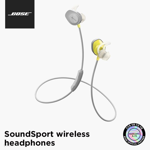 [BOSE] 보스 정품 SoundSport Wireless 블루투스 이어폰 헤드셋