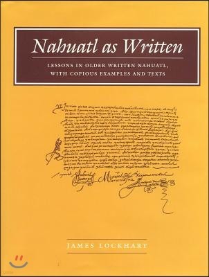 Nahuatl as Written