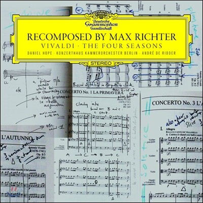 Daniel Hope 막스 리히터가 편곡한 비발디 사계 (Vivaldi: Four Seasons - Recomposed by Max Richter)