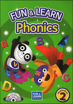 Fun & Learn Phonics 2 : Student Book + CD