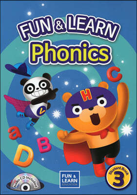 Fun & Learn Phonics 3 : Student Book + CD