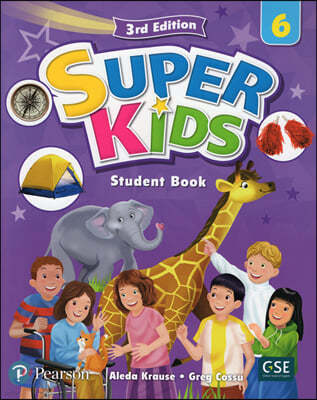 Super Kids 6 : Student Book, 3/E