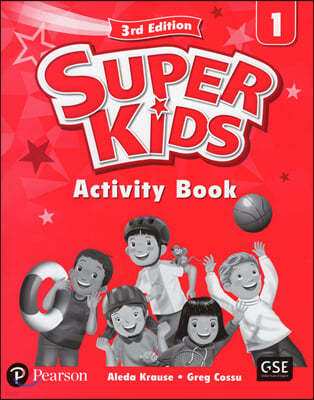 Super Kids 1 : Activity Book, 3/E