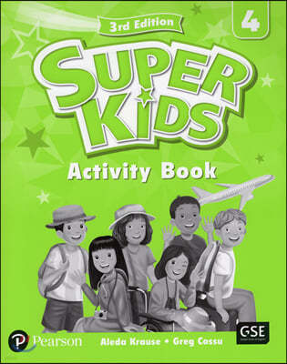 Super Kids 4 : Activity Book, 3/E