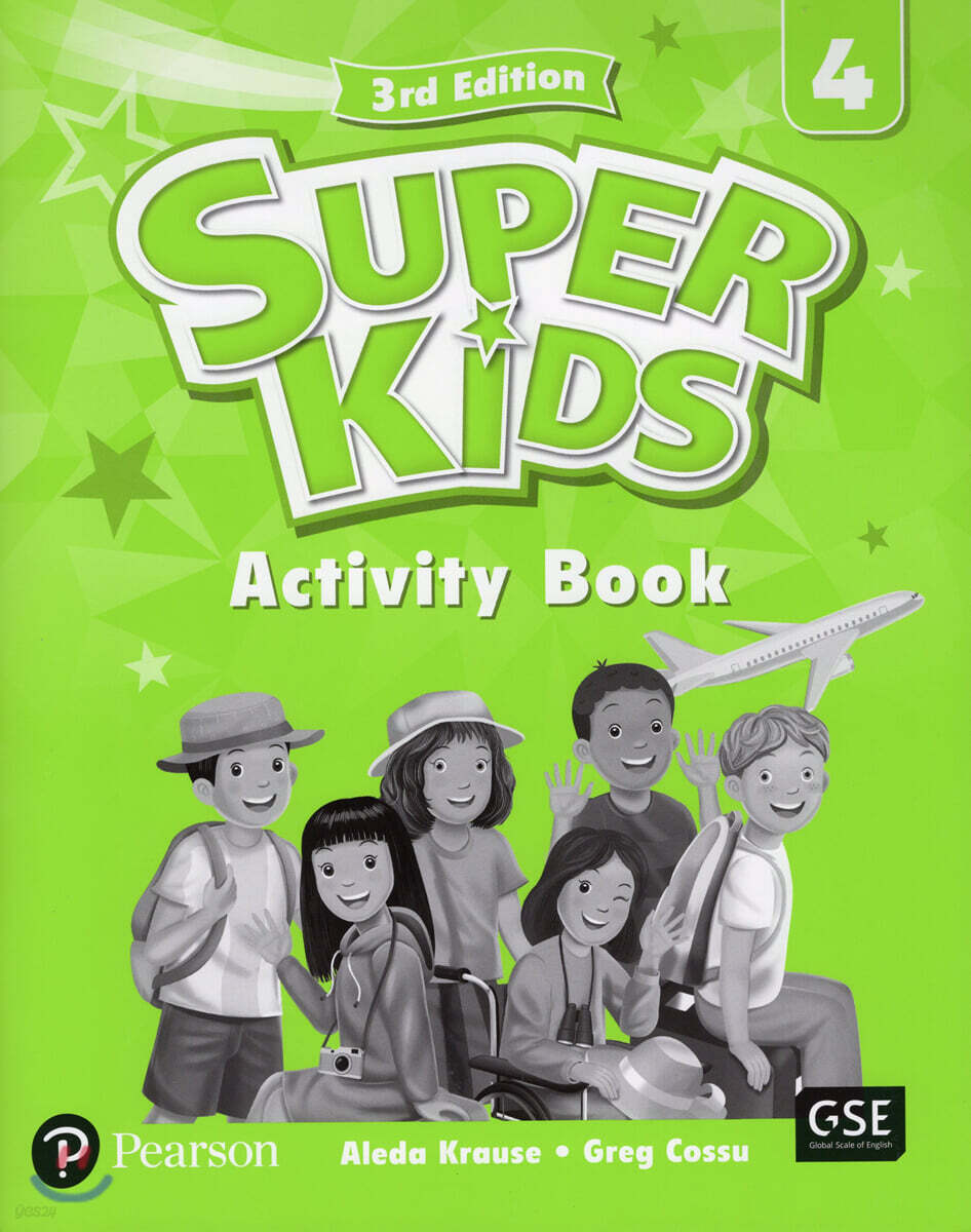 Super Kids 4 : Activity Book, 3/E