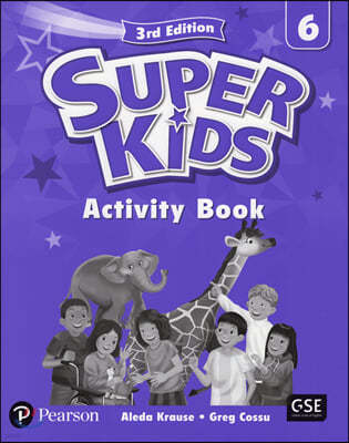 Super Kids 6 : Activity Book, 3/E