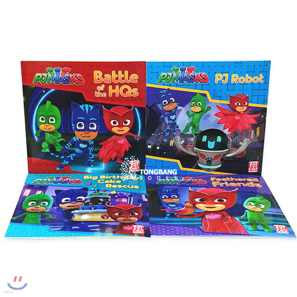 PJ masks Collection : 4 Books Set 