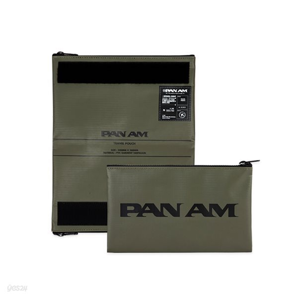 [PANAM] 3WAYS POUCH BAG_ KHAKI