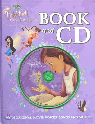 Disney Tinkerbell And The Great Fairy Rescue Book And Cd