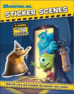 Disney Pixar Monsters Inc - Sticker Scenes
