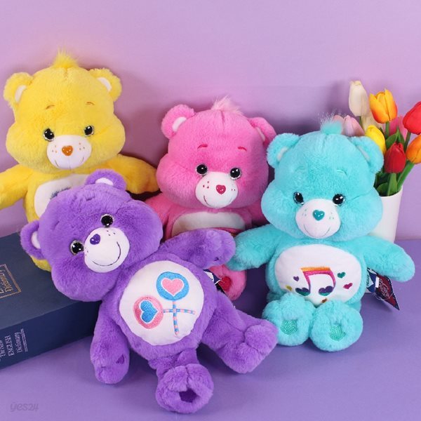 정품 케어베어 인형 4color 32cm [곰돌이 캐릭터 선물 Carebears doll]