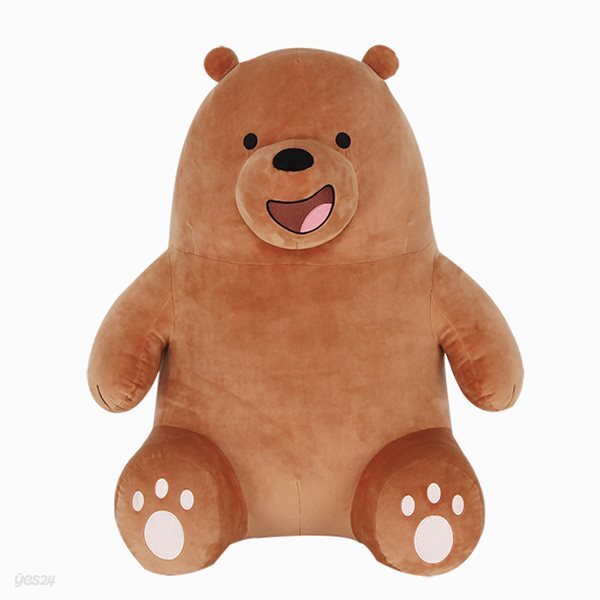 위베어베어스 자이언트 시팅(90cm)_그리즐리
