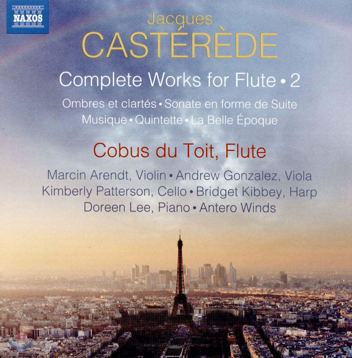 Cobus du Toit 자크 카스테레데: 플루트를 위한 작품 2집 (Jacques Casterede: Complete Works for Flute, Vol. 2)