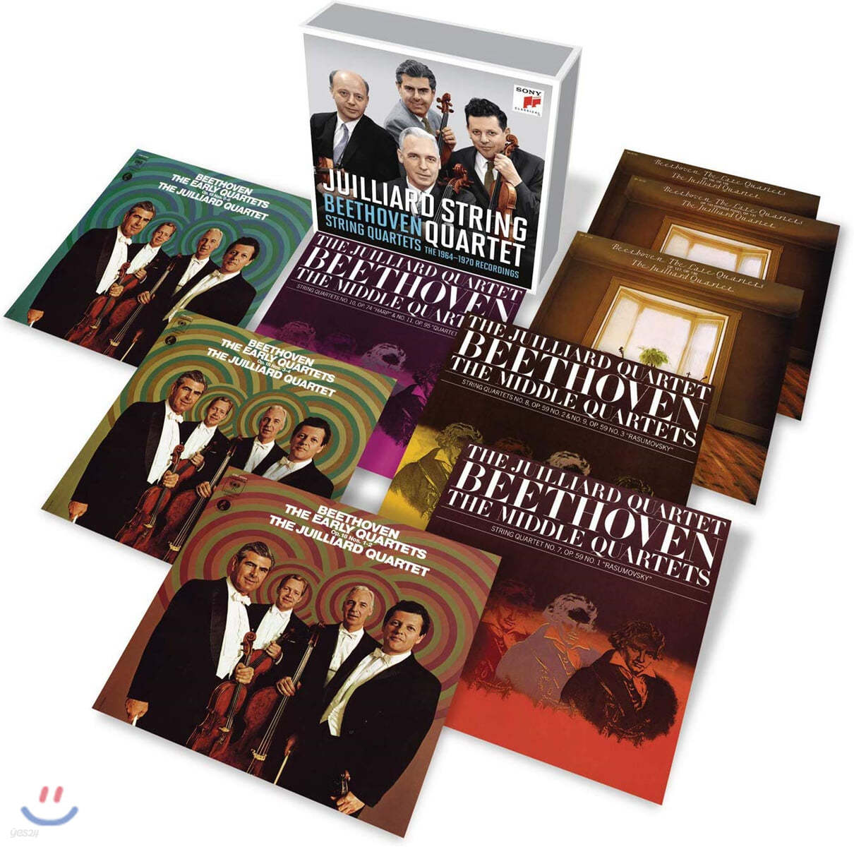 Juilliard String Quartet 베토벤: 현악 사중주 전집 (Beethoven: Complete String Quartets)